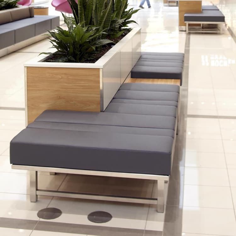 Anti-Stain Coated Textile for Public Seating