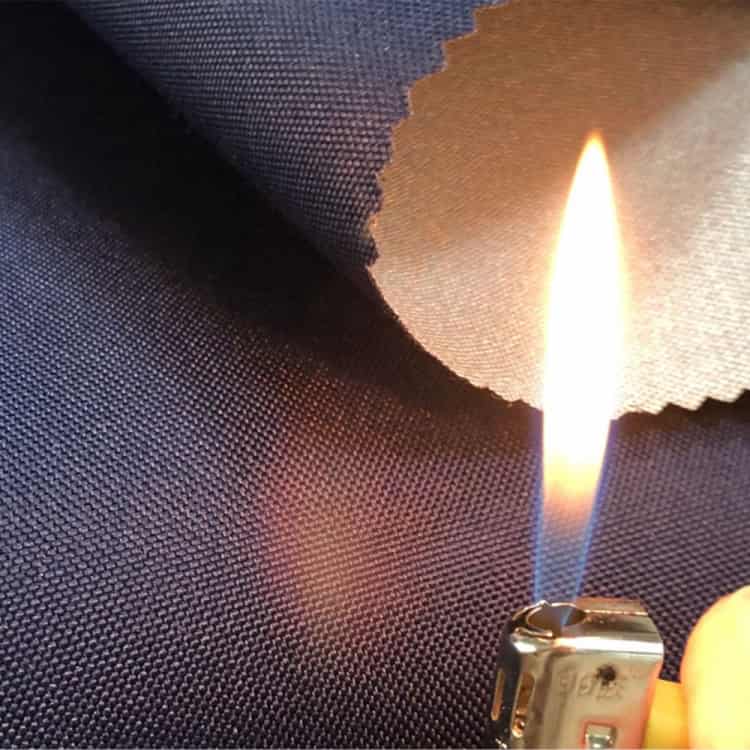 Flame-Resistant Coated Textile