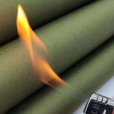 Flame-Resistant Coated Textile
