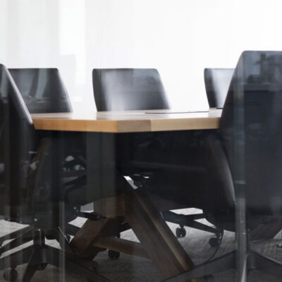 Contract seating application using silicone leather material