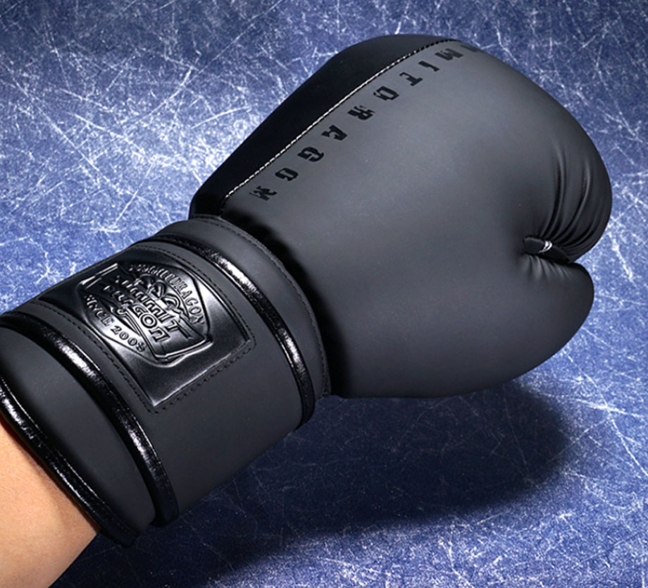 Silicone leather material for boxing gloves