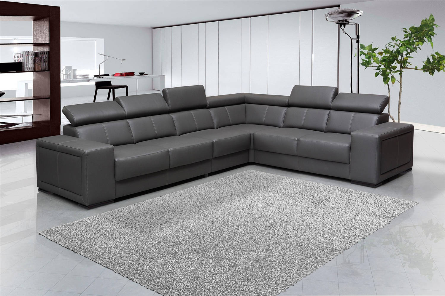 Silicone leather material for sofa manufacturing