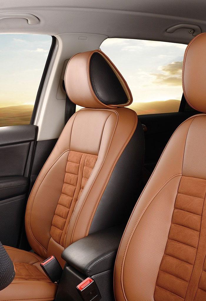 silicone leather material 4 Automotive seating made with silicone leather material