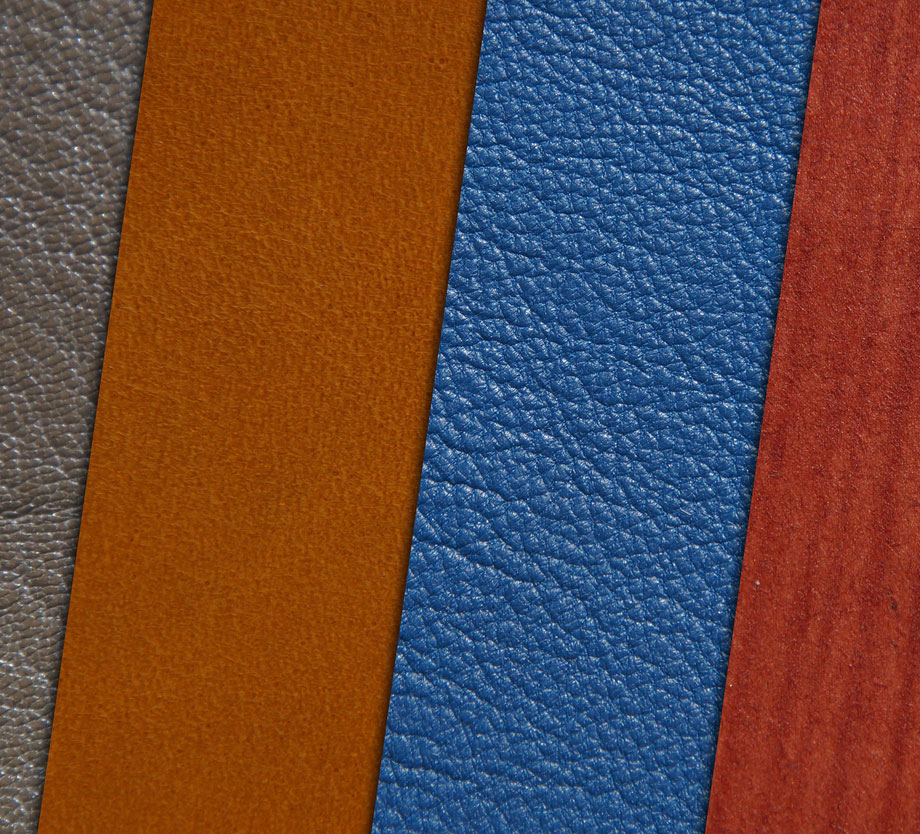 Silicone leather material production and upholstery craftsmanship
